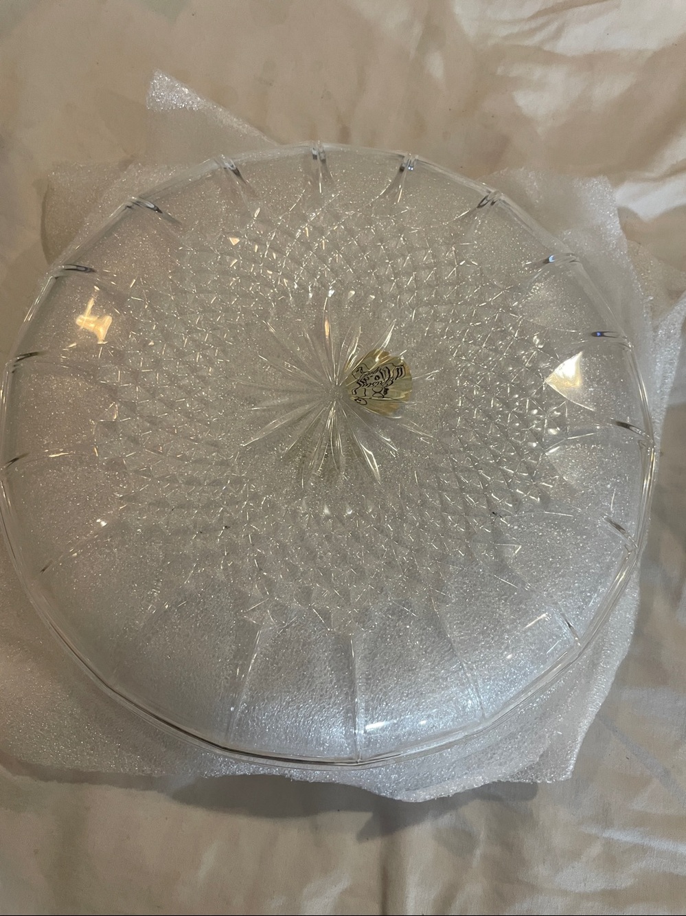 Cristal d’ Arques France Box of 4 Longchamp Dessert Plates - Picture 7 of 9